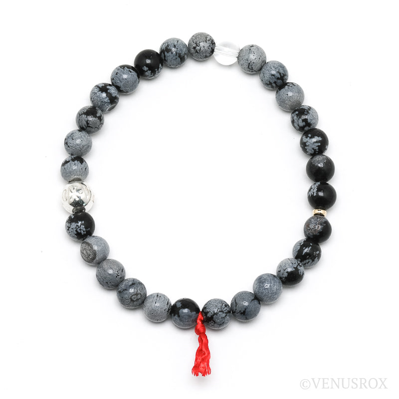 Snowflake Obsidian Bracelet from Mexico | Venusrox