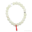 Green Calcite Bead Bracelet from Afghanistan | Venusrox