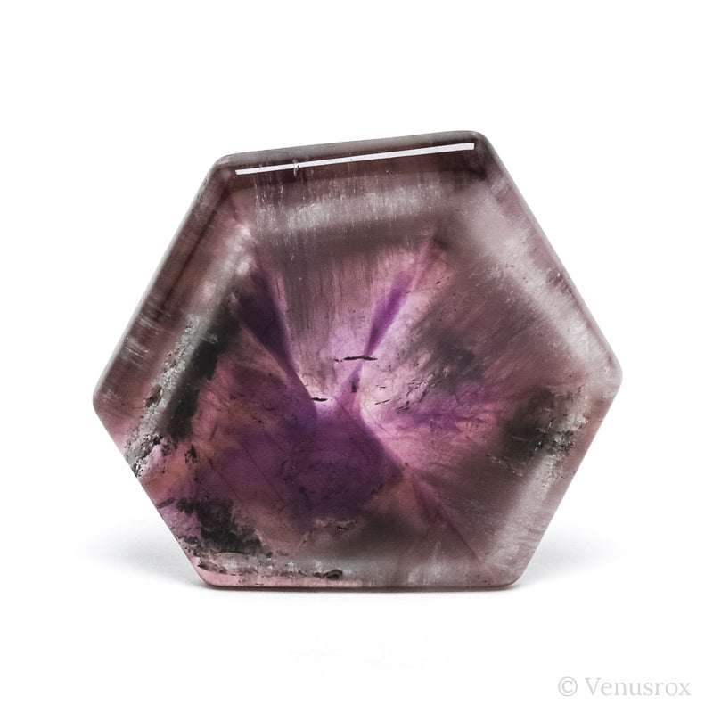 Amethyst Trapiche Polished Crystal from Rondônia, Brazil | Venusrox