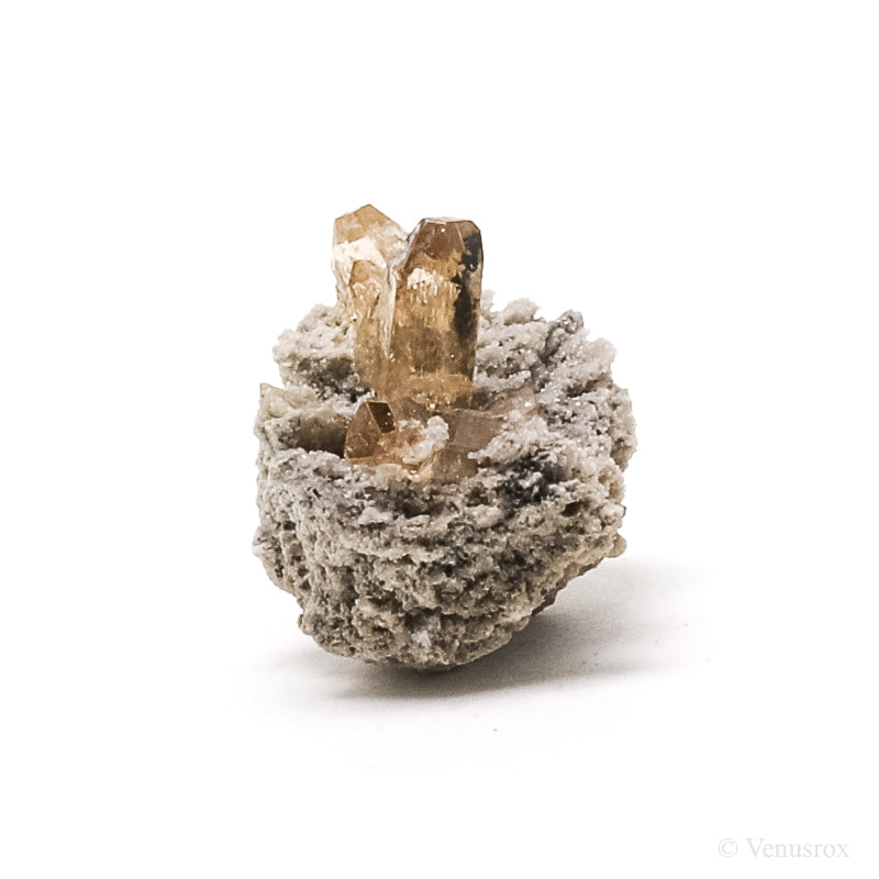 Topaz on Matrix Natural Cluster from San Luis Potosi, Mexico | Venusrox