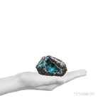 Chrysocolla with Malachite & Quartz Natural Crystal from the Lily Mine, Pisco Umay, Ica, Peru | Venusrox