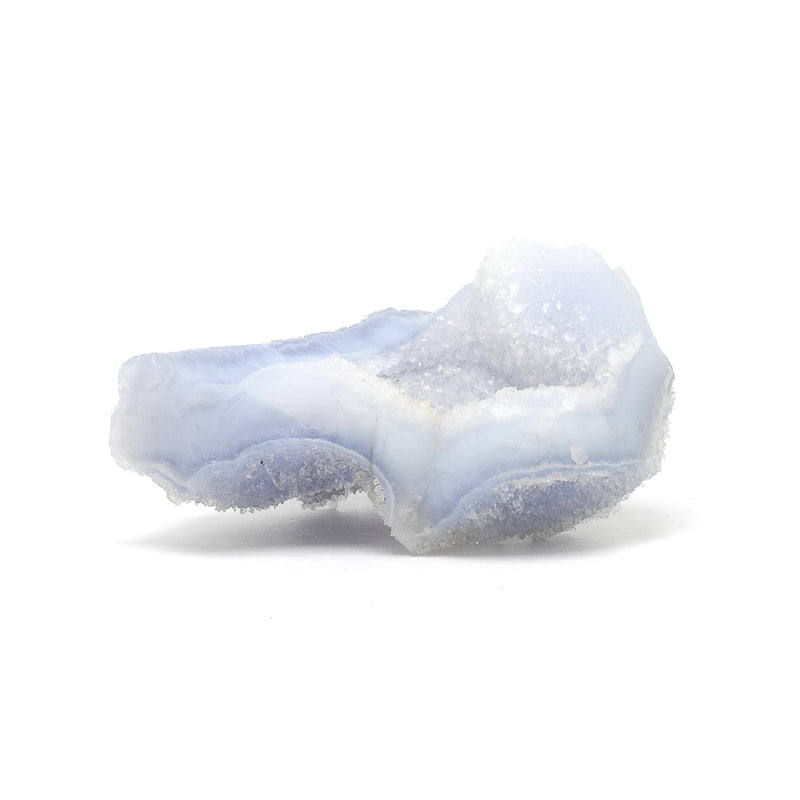 Blue Chalcedony Natural Crystal from Chikwawa, Malawi | Venusrox