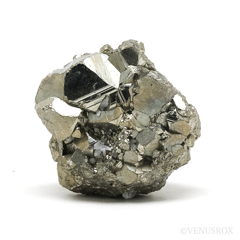 Pyrite Natural Cluster from the Huanzala Mine, Huallanca District, Dos de Mayo Province, Huánuco Department, Peru | Venusrox