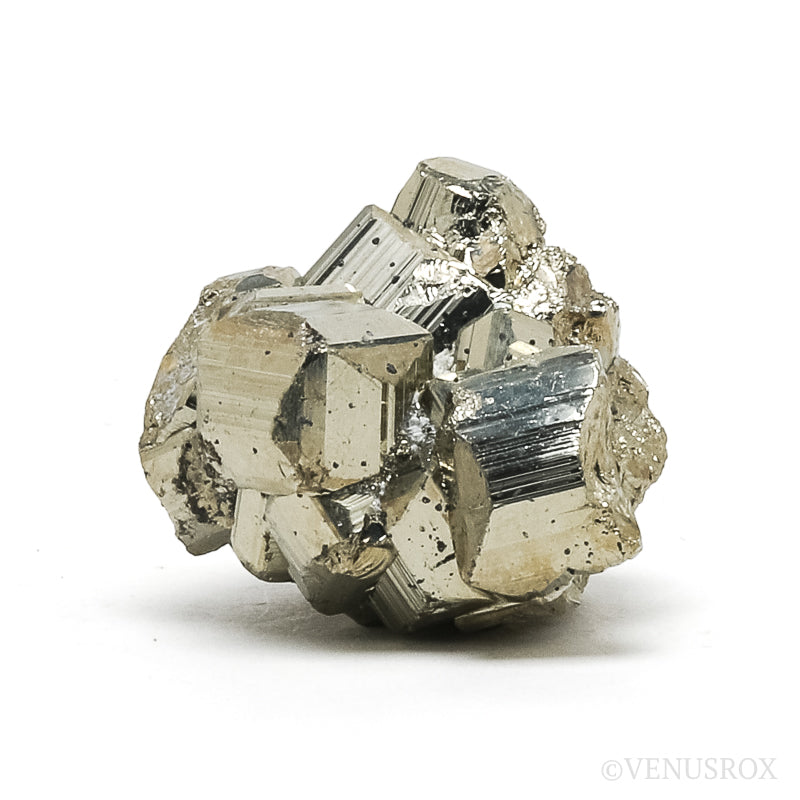 Pyrite Natural Cluster from the Huanzala Mine, Huallanca District, Dos de Mayo Province, Huánuco Department, Peru | Venusrox