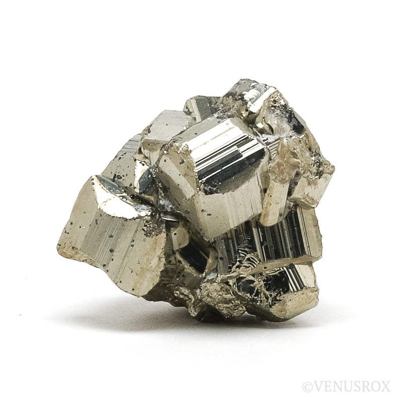 Pyrite Natural Cluster from the Huanzala Mine, Huallanca District, Dos de Mayo Province, Huánuco Department, Peru | Venusrox