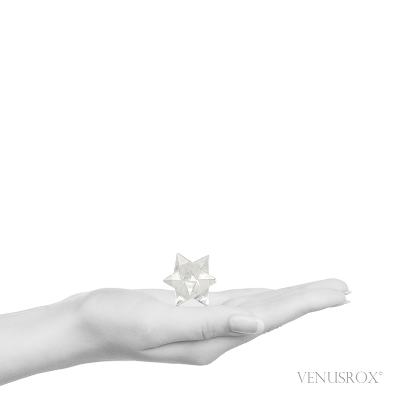 Clear Quartz Polished Star from Brazil | Venusrox