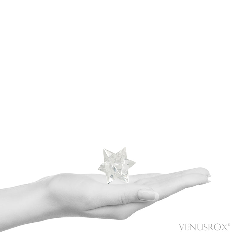 Clear Quartz Polished Star from Brazil | Venusrox