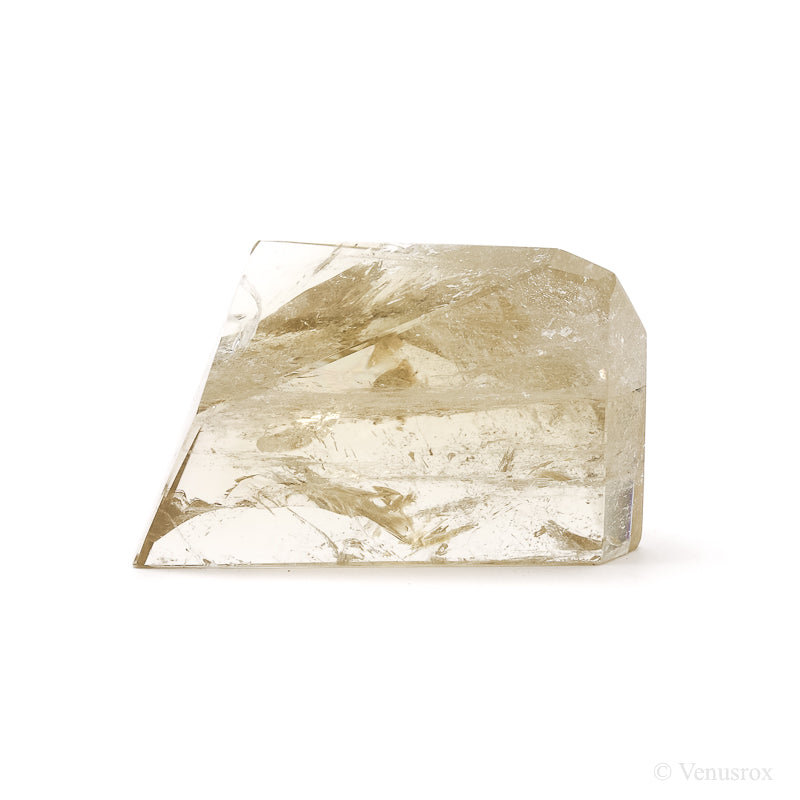 Naturally coloured Citrine Polished Point from Morro Redondo Mine, Coronel Murta, Minas Gerais, Brazil | Venusrox
