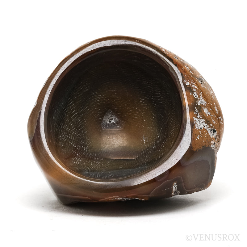 Agate Part Polished/Part Natural Bowl from Brazil | Venusrox
