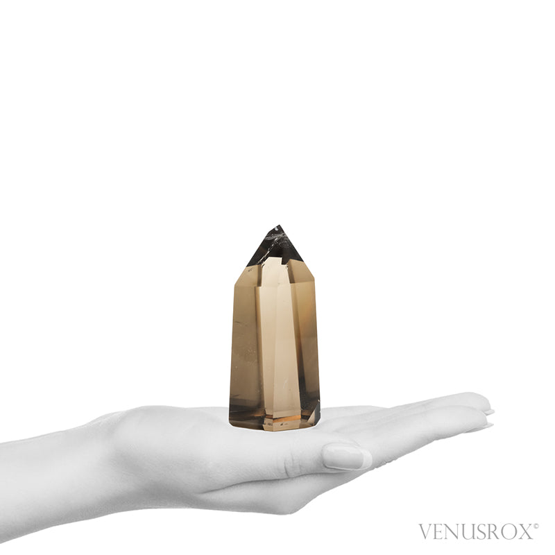 Smoky Quartz Polished Point from Brazil | Venusrox