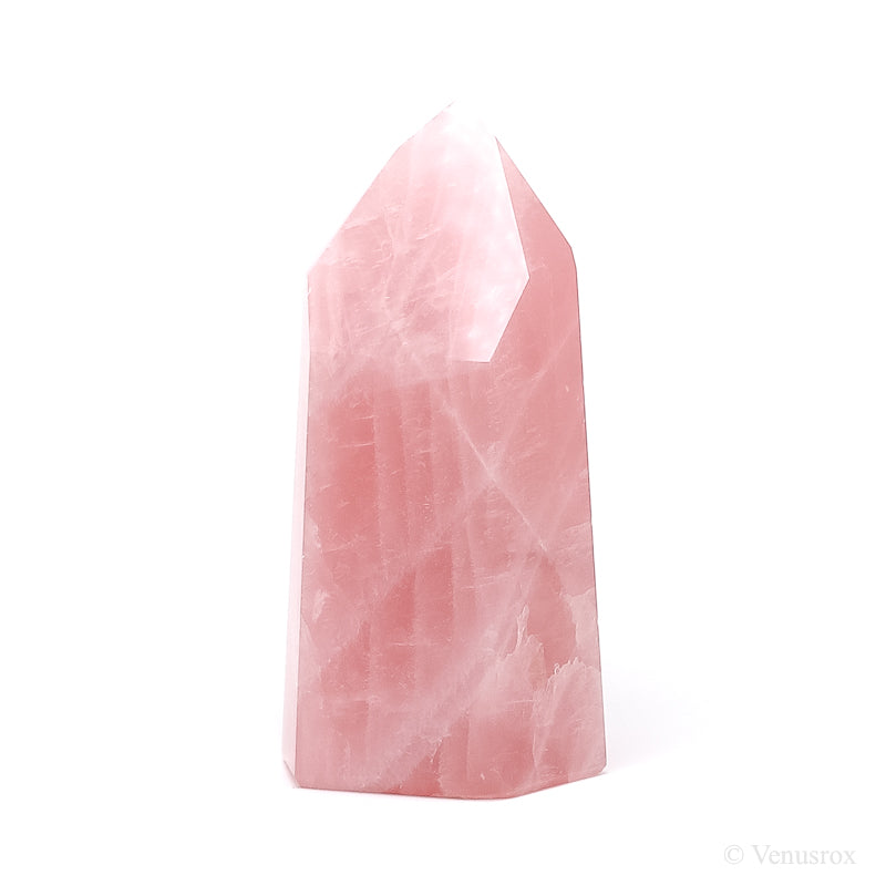  Rose Quartz Polished Point from Brazil | Venusrox