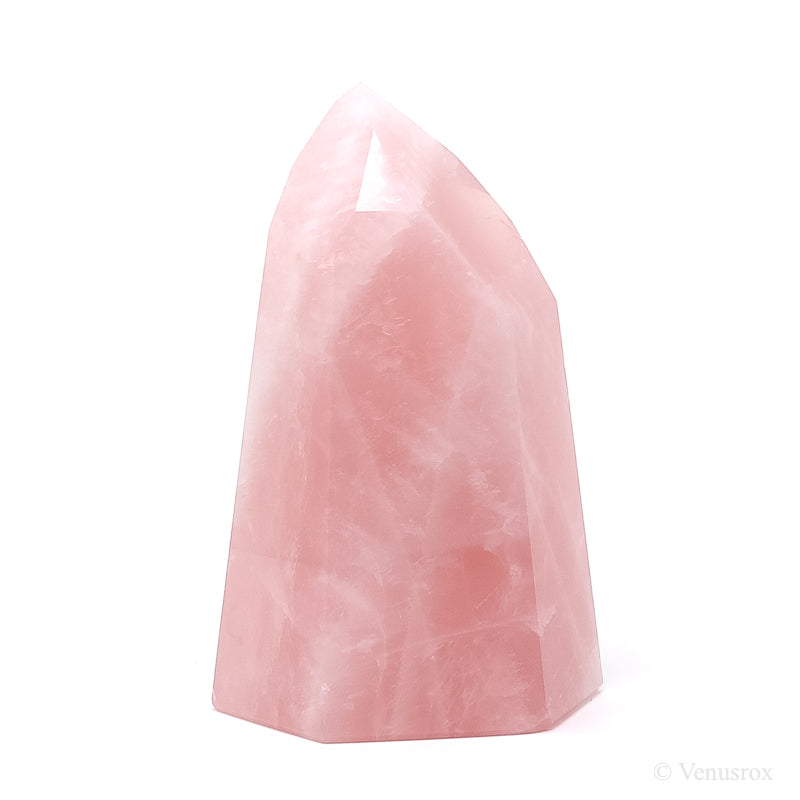 Rose Quartz Polished Point from Brazil | Venusrox