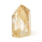 Golden Quartz Polished Point from Brazil | Venusrox