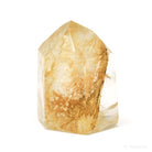 Golden Quartz Polished Point from Brazil | Venusrox