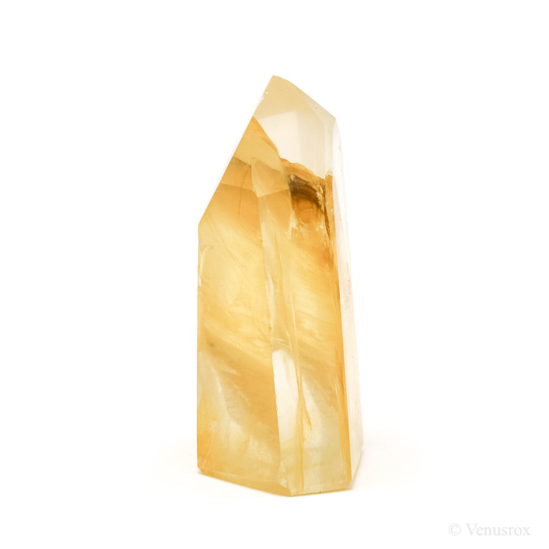 Golden Quartz Polished Point from Brazil | Venusrox