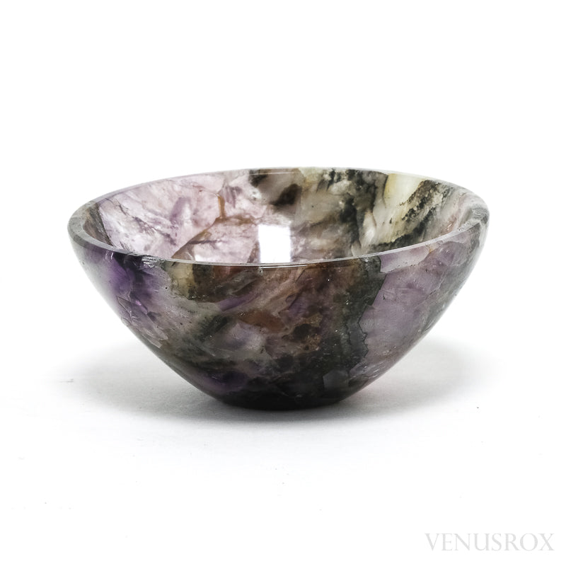 Chevron Amethyst Polished Bowl from India | Venusrox