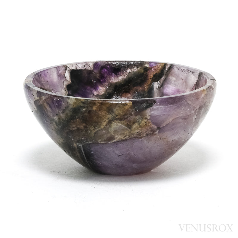 A beautiful Chevron Amethyst Polished Bowl from India | Venusrox, the UK's Premier Crystal Showroom