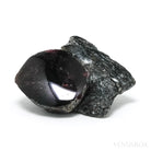 Almandine Garnet with Biotite Part Polished/Part Natural Crystal from Schenkenzell, Rottweil, Freiburg Region, Baden-Württemberg, Germany | Venusrox