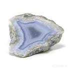 Blue Lace Agate on Matrix Polished/Natural Crystal from Malawi | Venusrox