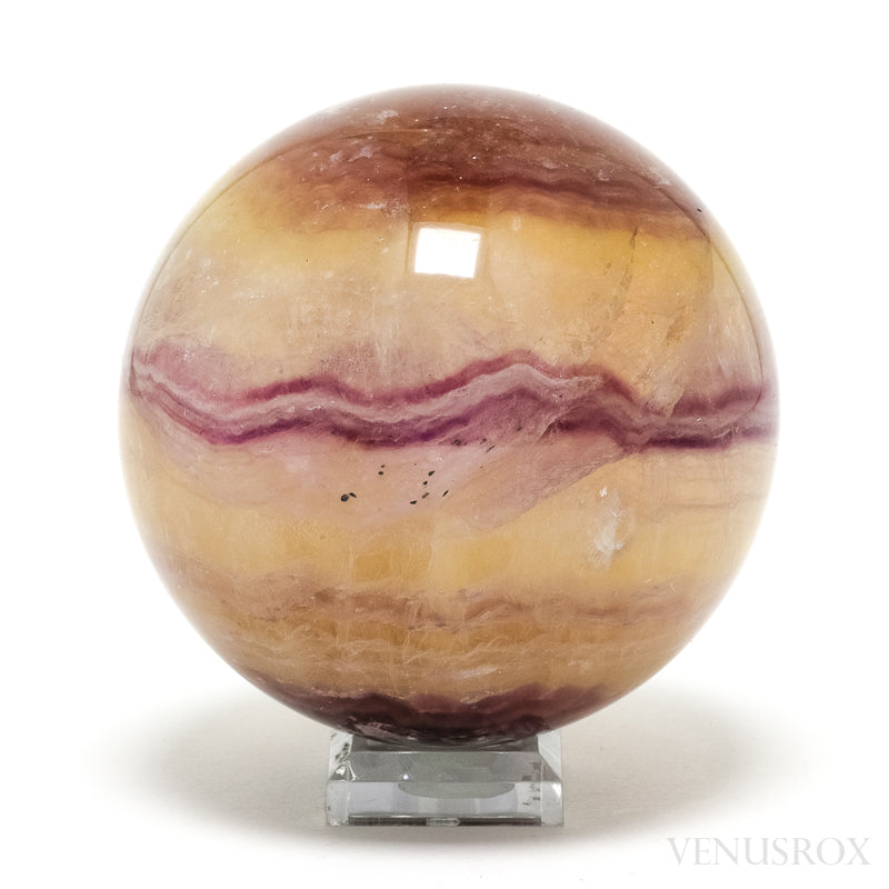 Fluorite Polished Sphere from China | Venusrox