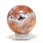 Agate with Quartz Geode Sphere from Brazil | Venusrox