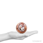 Agate with Quartz Geode Sphere from Brazil | Venusrox