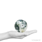 Moss Agate with Quartz Polished Sphere from India | Venusrox