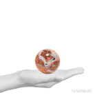 Agate with Quartz Geode Sphere from Brazil | Venusrox