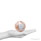Agate with Quartz Geode Sphere from Brazil | Venusrox