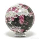 Pink Tourmaline with Albite Polished Sphere from Brazil | Venusrox