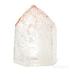 Hematite Phantom in Quartz (Clear) Polished/Natural Point from Madagascar | Venusrox