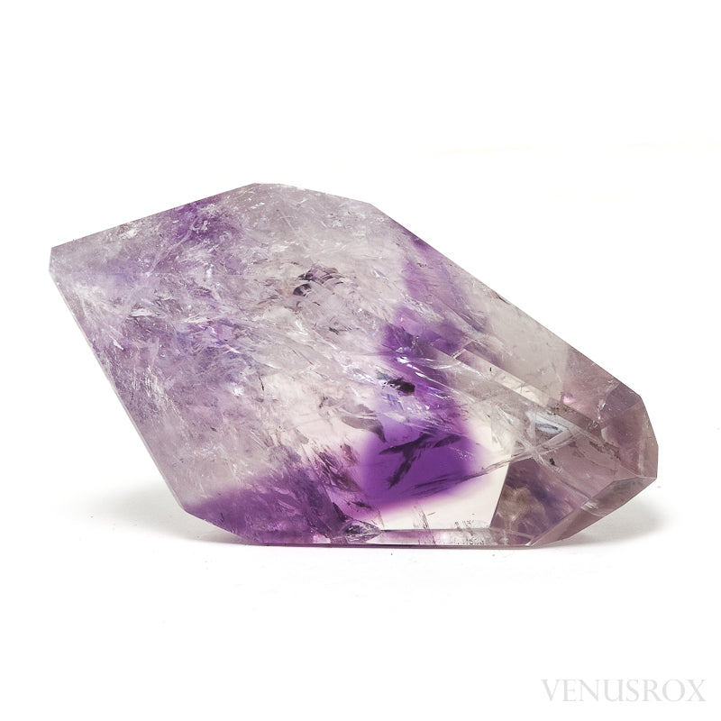 An exceptional Amethyst Phantom Polished Crystal from Brazil | Venusrox, the UK's Premier Crystal Shop