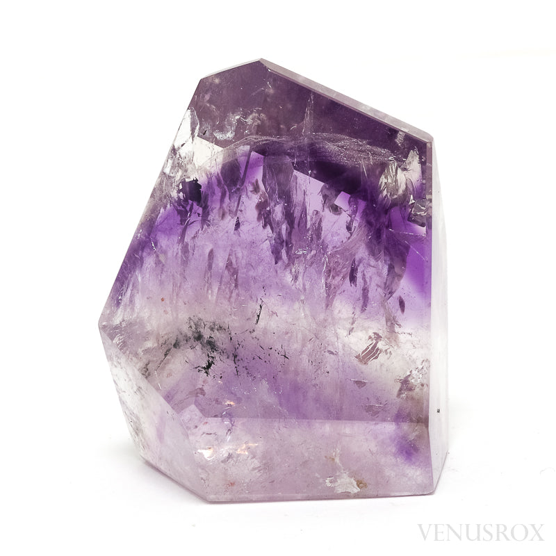 An exceptional Amethyst Phantom Polished Crystal from Brazil | Venusrox, the UK's Premier Crystal Shop
