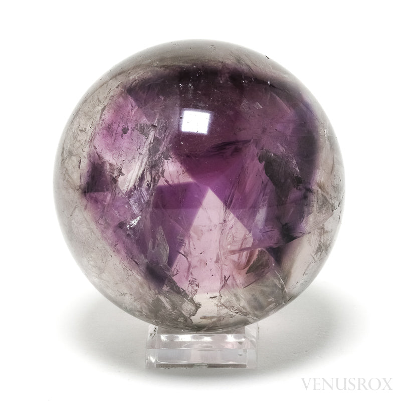 Amethyst Phantom Polished Sphere from Brazil | Venusrox