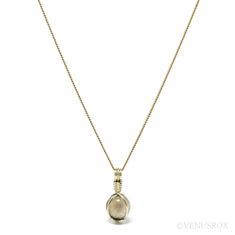 Smoky Phantom Quartz Polished Crystal Pendant from Madagascar | Venusrox