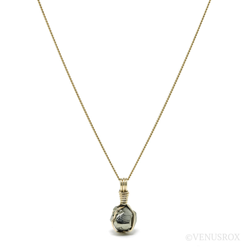 Pyrite Natural Crystal Pendant from Peru | Venusrox
