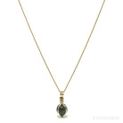 Grey Moonstone Polished Sphere Pendant from India | Venusrox