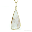 Rainbow Moonstone Polished Crystal Pendant from Chupa, Karelia, Russia | Venusrox