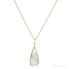 Rainbow Moonstone Polished Crystal Pendant from Chupa, Karelia, Russia | Venusrox