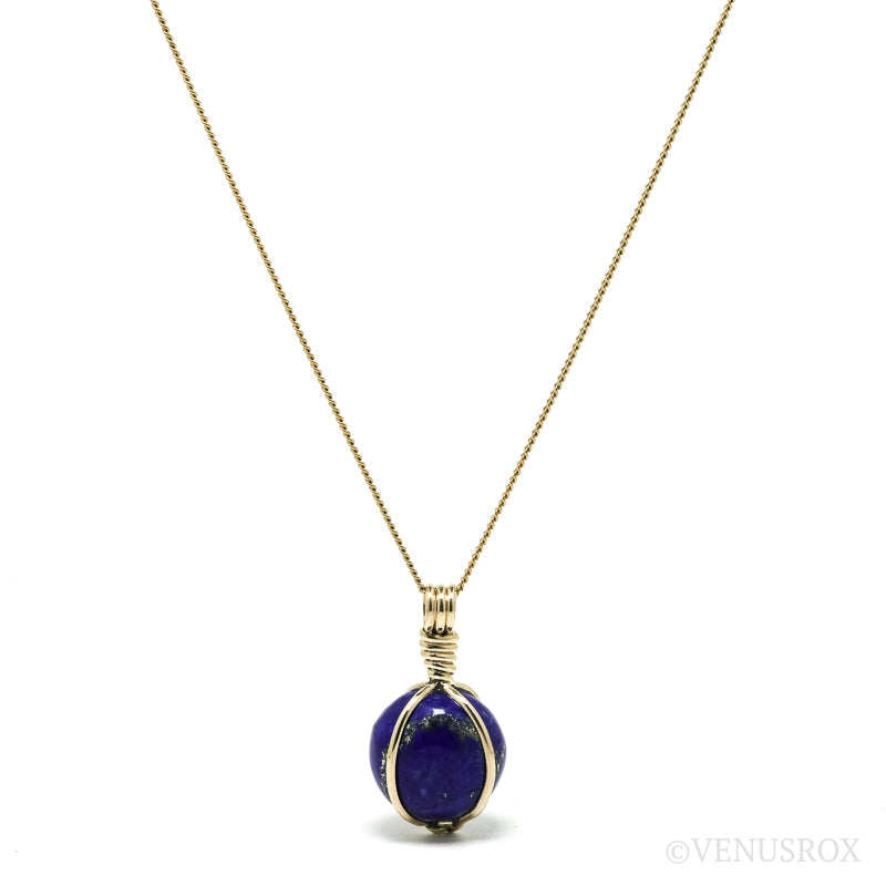 Lapis Lazuli Polished Crystal Pendant from Afghanistan | Venusrox