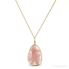 Pink Tourmaline Polished Crystal Pendant from Russia | Venusrox