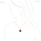 Rhodonite Polished Crystal Pendant from Brazil | Venusrox