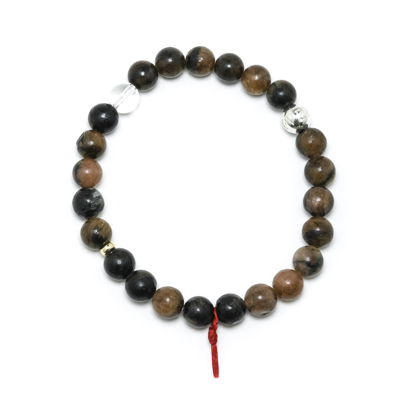 Chiastolite/Andalusite Bracelet from Brazil | Venusrox