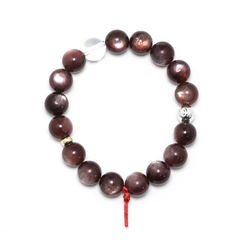 Lepidolite Bead Bracelet from Brazil | Venusrox