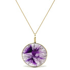Amethyst Phantom Polished Crystal Pendant from Chennai, Tamil Nadu, India | Venusrox