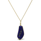 Lapis Lazuli Polished Crystal Pendant from Afghanistan | Venusrox
