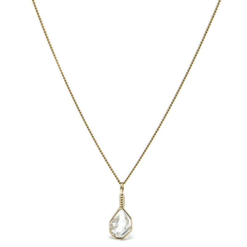 Natural Herkimer 'Diamond' Quartz Pendant from Herkimer County, New York State, USA | Venusrox