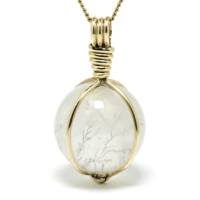 Dendritic Quartz Pendant from Brazil | Venusrox