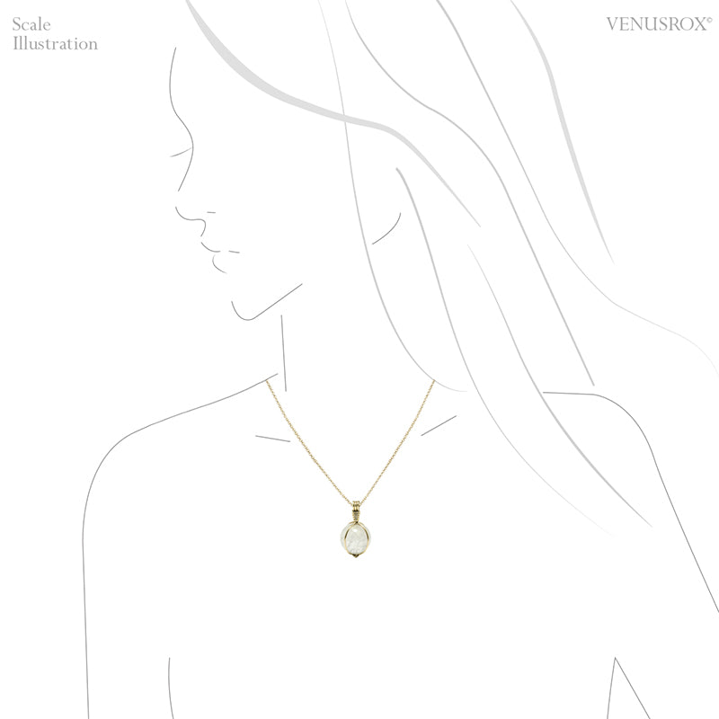 Dendritic Quartz Pendant from Brazil | Venusrox