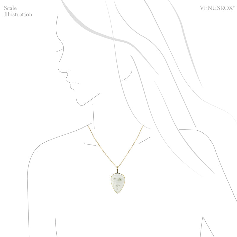 Clear Quartz Polished Crystal Pendant from India | Venusrox